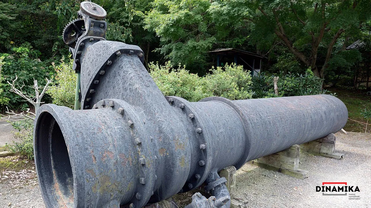 Glenfield_and_Kennedy задвижка с выдвижным штоком – музейный экспонат